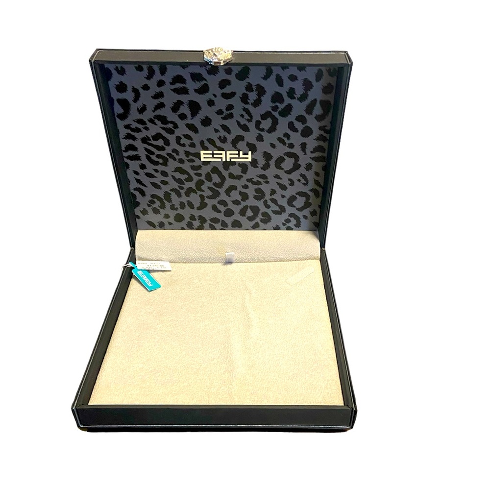 Empty EFFY bracelet jewel box case